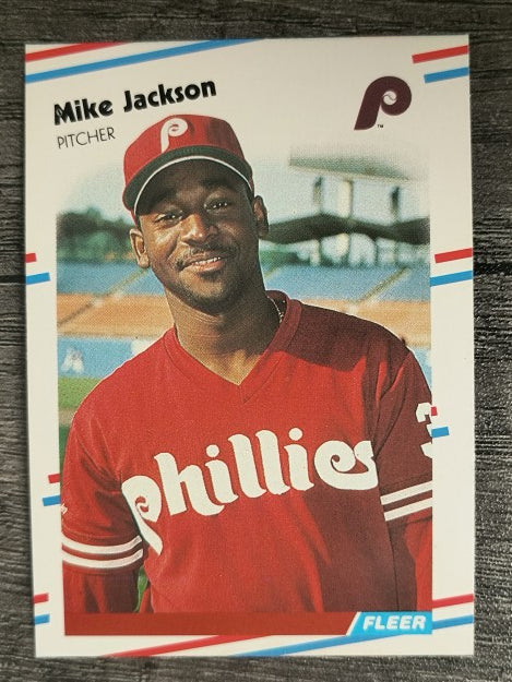 1988 Fleer #306 Mike Jackson RC
