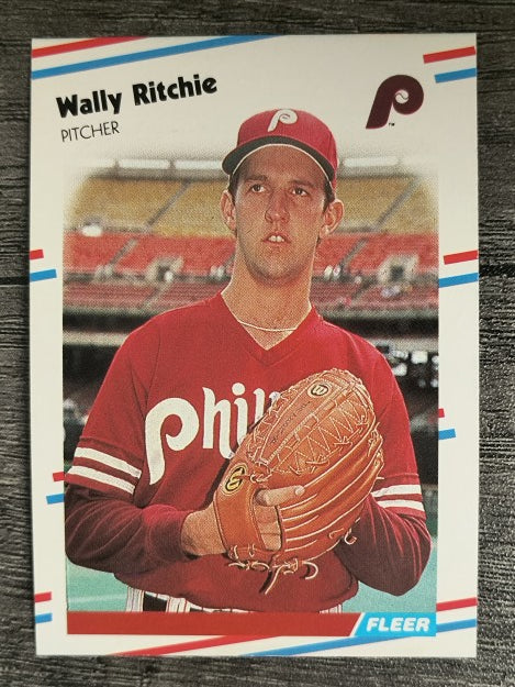 1988 Fleer #312 Wally Ritchie