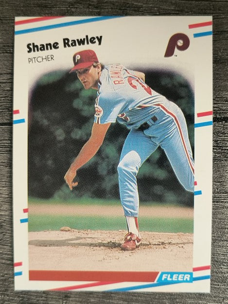 1988 Fleer #311 Shane Rawley
