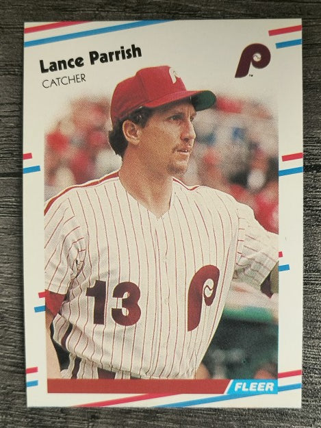 1988 Fleer #310 Lance Parrish