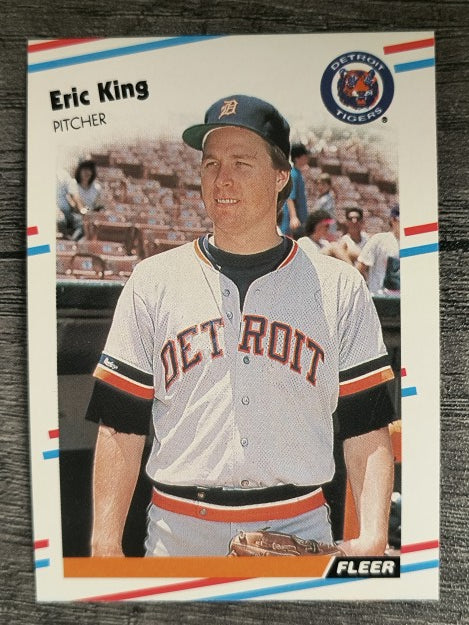 1988 Fleer #60 Eric King