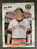 1988 Fleer #60 Eric King