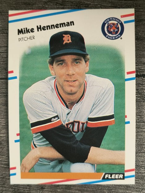 1988 Fleer #57 Mike Henneman RC