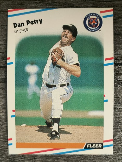 1988 Fleer #67 Dan Petry
