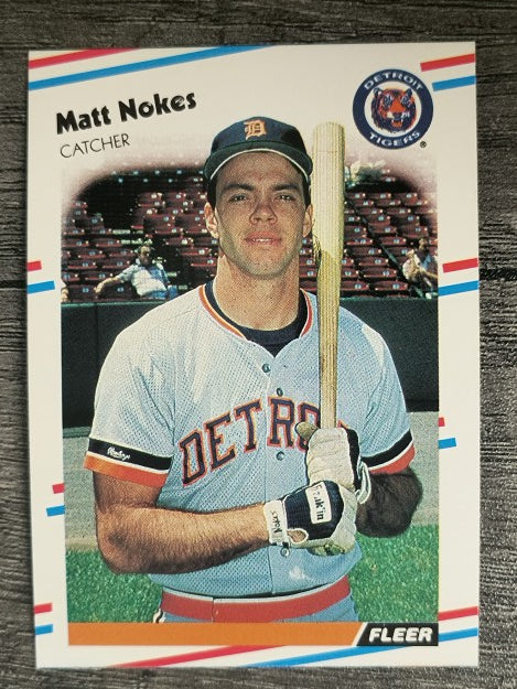 1988 Fleer #66 Matt Nokes RC