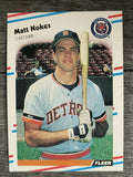 1988 Fleer #66 Matt Nokes RC
