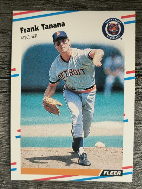 1988 Fleer #71 Frank Tanana
