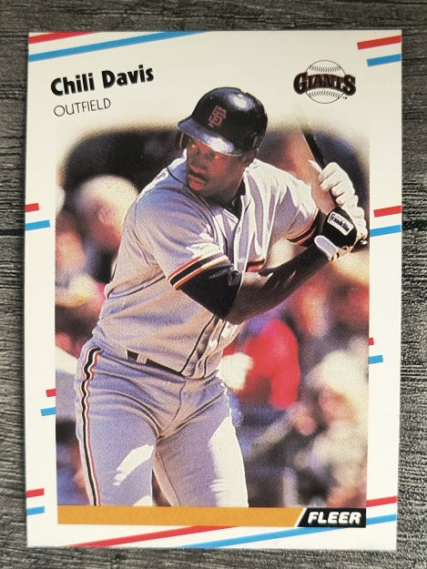 1988 Fleer #79 Chili Davis