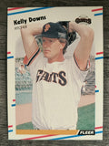 1988 Fleer #80 Kelly Downs