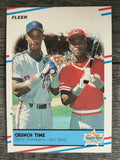 1988 Fleer #637 Darryl Strawberry/Eric Davis