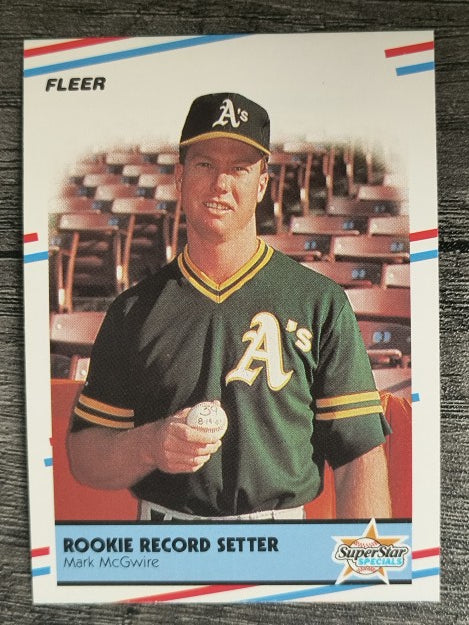 1988 Fleer #629 Mark McGwire HL