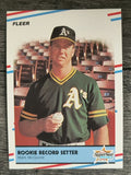 1988 Fleer #629 Mark McGwire HL