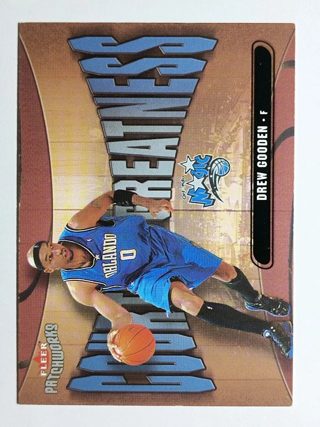 2003-04 Fleer Patchworks Courting Greatness #4 Drew Gooden