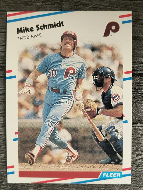 1988 Fleer #315 Mike Schmidt