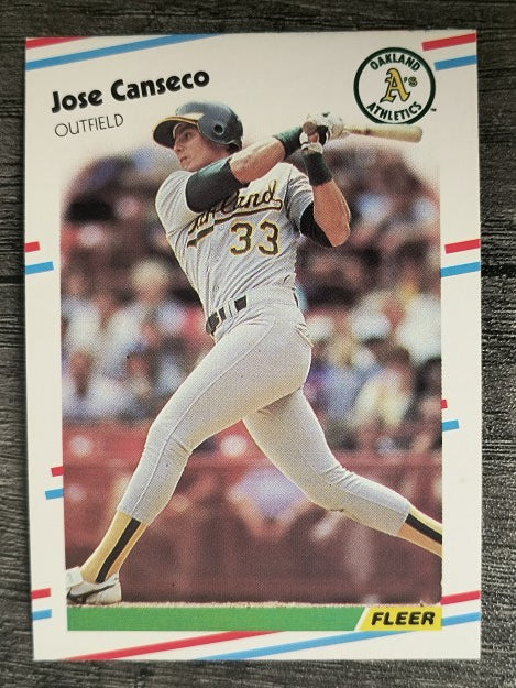 1988 Fleer #276 Jose Canseco