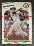 1988 Fleer #276 Jose Canseco