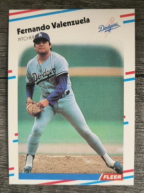 1988 Fleer #528 Fernando Valenzuela
