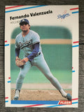 1988 Fleer #528 Fernando Valenzuela