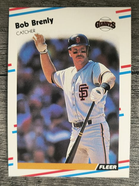 1988 Fleer #77 Bob Brenly