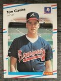 1988 Fleer #539 Tom Glavine RC