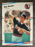 1988 Fleer #485 Bob Boone