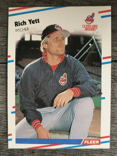 1988 Fleer #621 Rich Yett