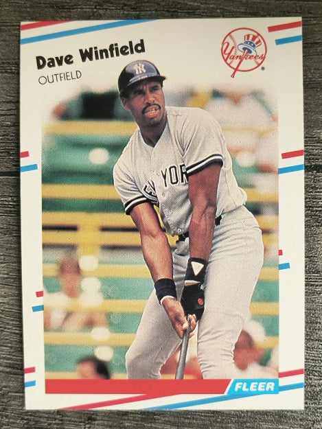 1988 Fleer #226 Dave Winfield