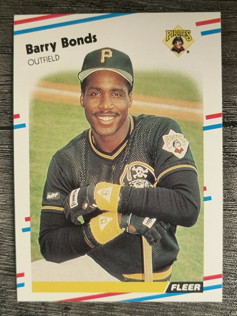 1988 Fleer #322 Barry Bonds (NM)