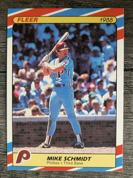 1988 Fleer Superstars #33 Mike Schmidt