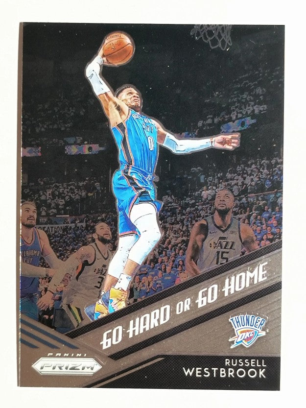 2018-19 Panini Prizm Go Hard or Go Home #20 Russell Westbrook