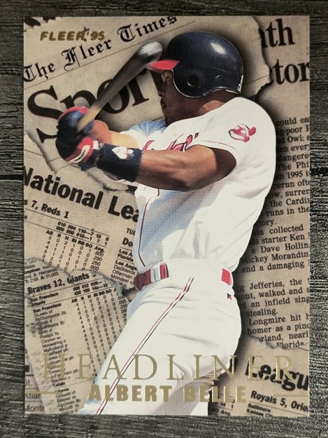 1995 Fleer Update Headliners #2 Albert Belle