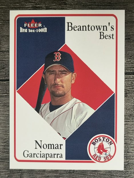 2001 Fleer Red Sox 100th #82 Nomar Garciaparra BB