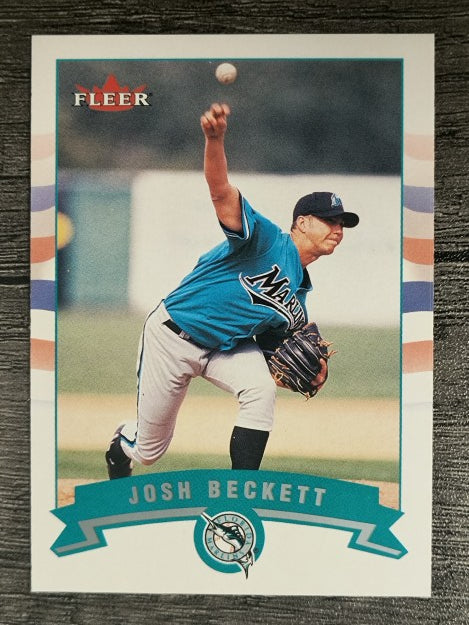 2002 Fleer #317 Josh Beckett