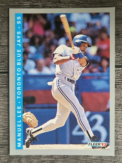 1993 Fleer #337 Manuel Lee