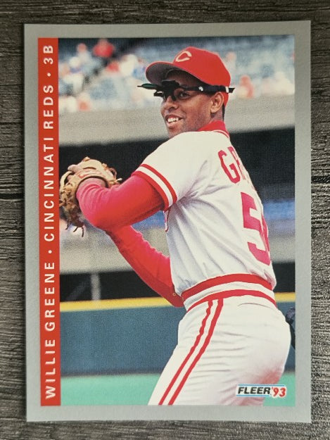1993 Fleer #34 Willie Greene