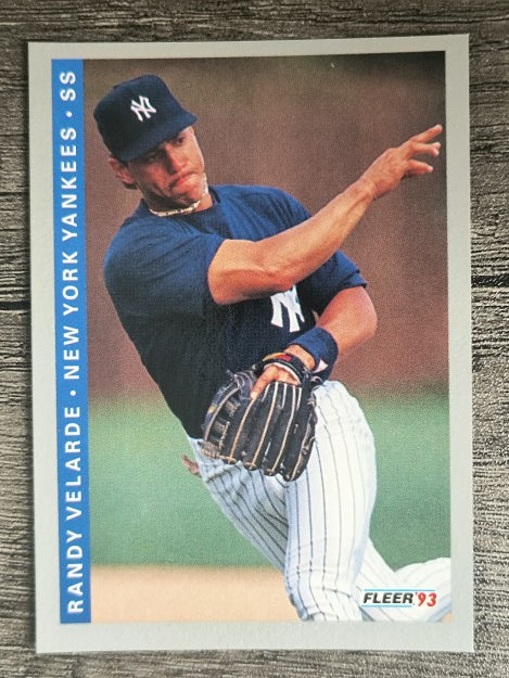 1993 Fleer #287 Randy Velarde