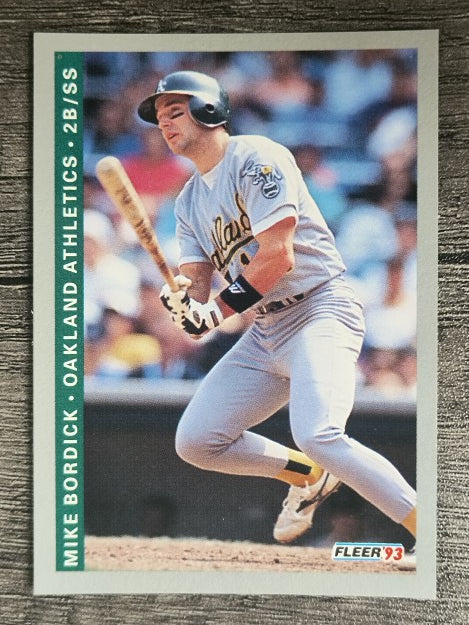 1993 Fleer #291 Mike Bordick