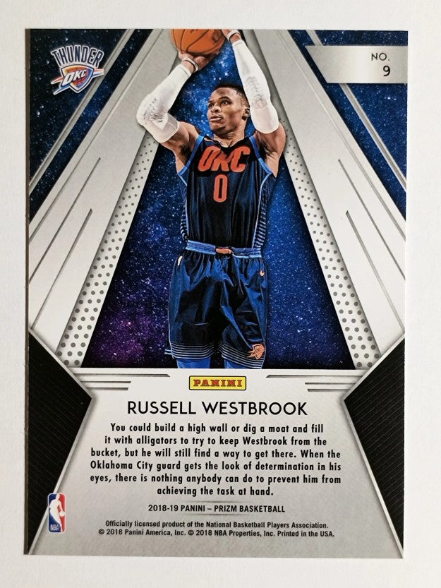 2018-19 Panini Prizm All Day #9 Russell Westbrook