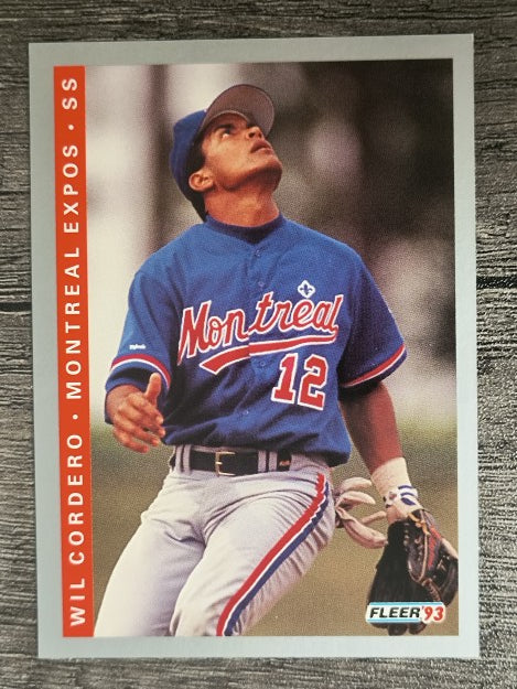 1993 Fleer #73 Wil Cordero