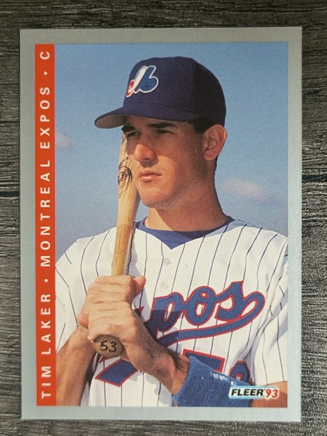 1993 Fleer #77 Tim Laker RC