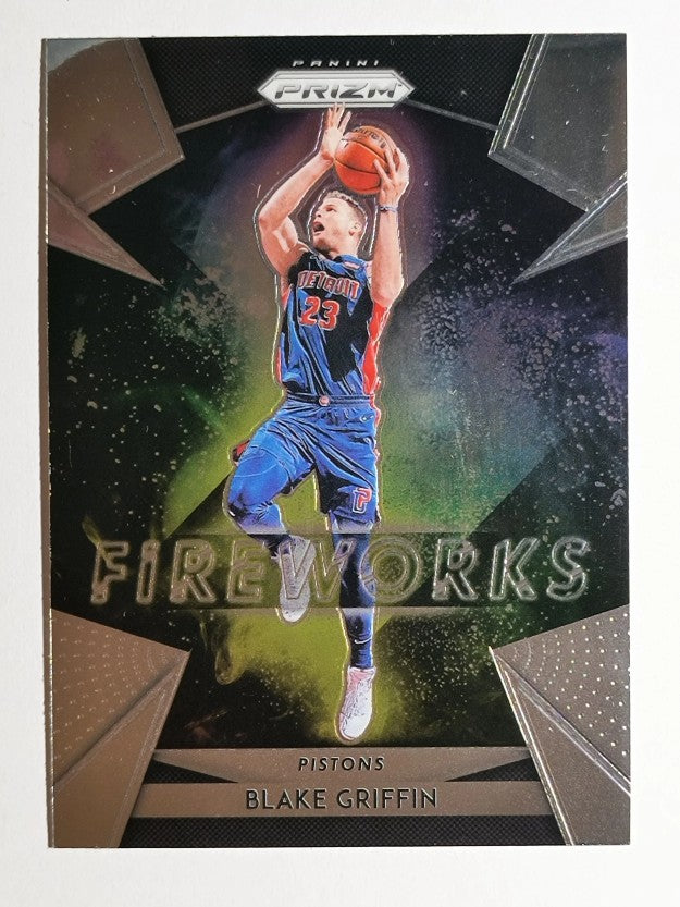 2018-19 Panini Prizm Fireworks #3 Blake Griffin