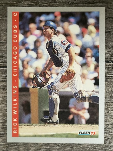 1993 Fleer #28 Rick Wilkins