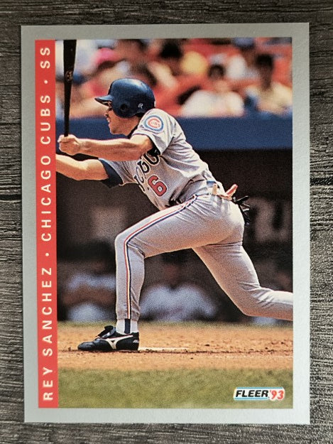 1993 Fleer #24 Rey Sanchez