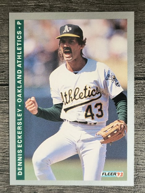 1993 Fleer #293 Dennis Eckersley