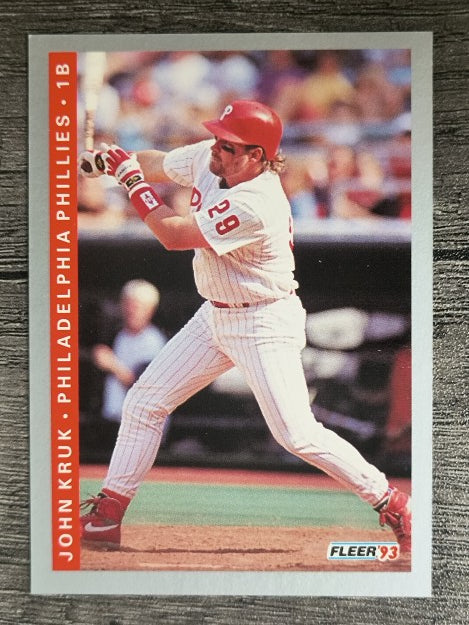 1993 Fleer #104 John Kruk