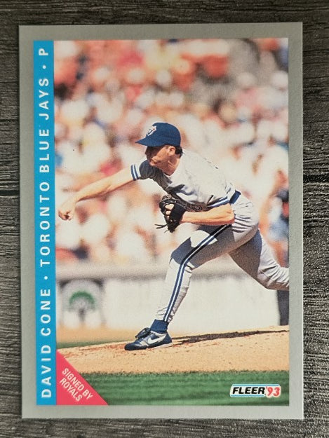 1993 Fleer #691 David Cone
