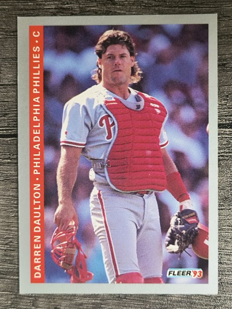1993 Fleer #100 Darren Daulton