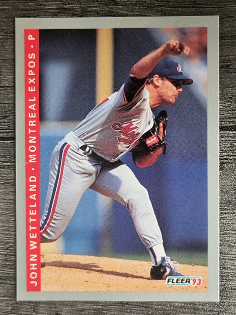 1993 Fleer #83 John Wetteland
