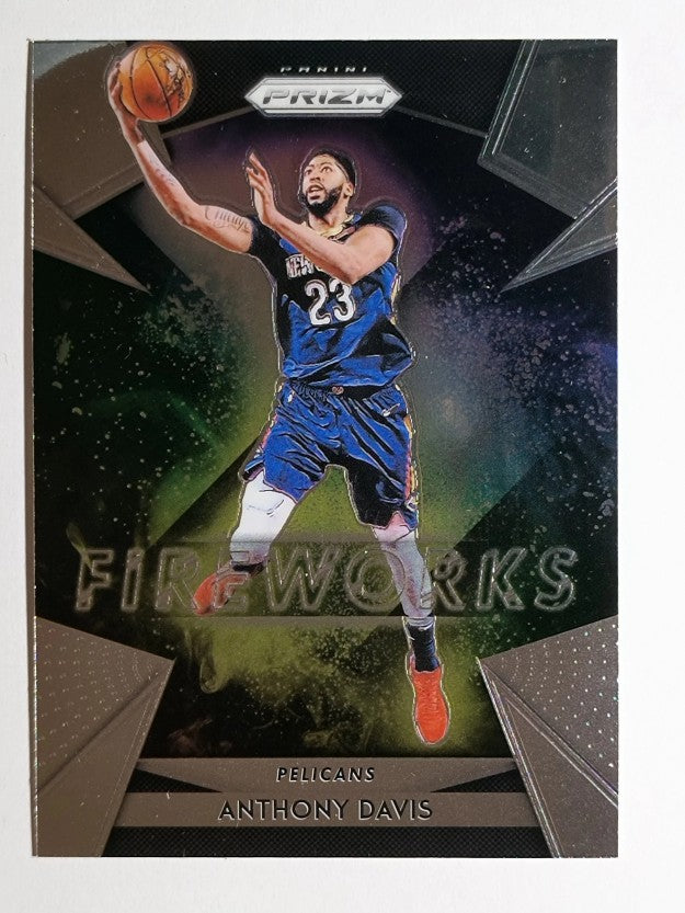 2018-19 Panini Prizm Fireworks #20 Anthony Davis