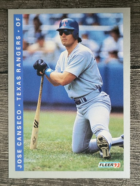 1993 Fleer #319 Jose Canseco